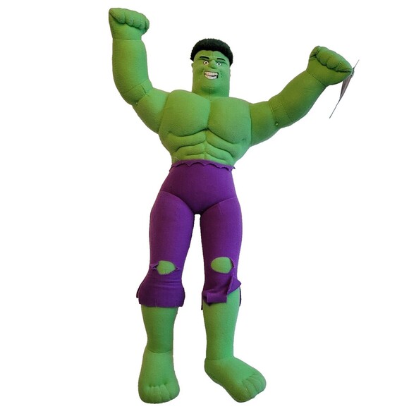 Incredible Hulk 16” Stuffed Plush Toy 2002 NWT Marvel - Picture 1 of 12